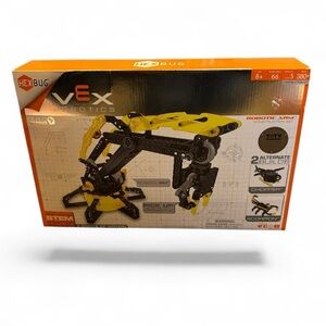 HEXBUG VEX Robotics Robotic Arm Kit Construction Set 380+ Pieces STEM New